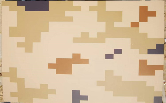 五指山荒漠迷彩漆喷涂